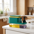3-in-1 Soap Dispenser & Sponge Holder Organizer