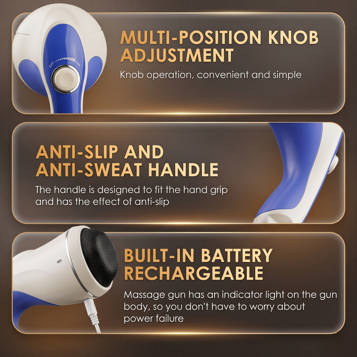 Electric Full Body Massage Gun for Muscle Relaxation