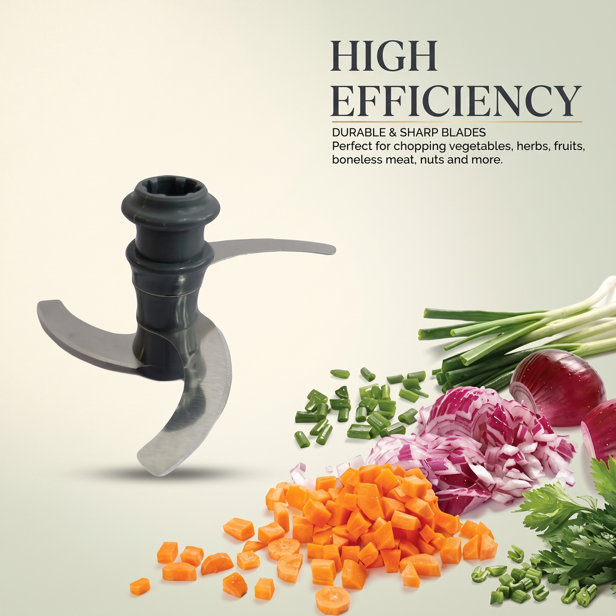 Premium 800ML Manual Vegetable Chopper with Pull Cord